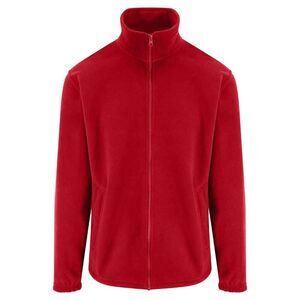 PRO RTX Adults Unisex Pro Fleece Jacket / Red